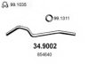 OPEL 854640 Exhaust Pipe